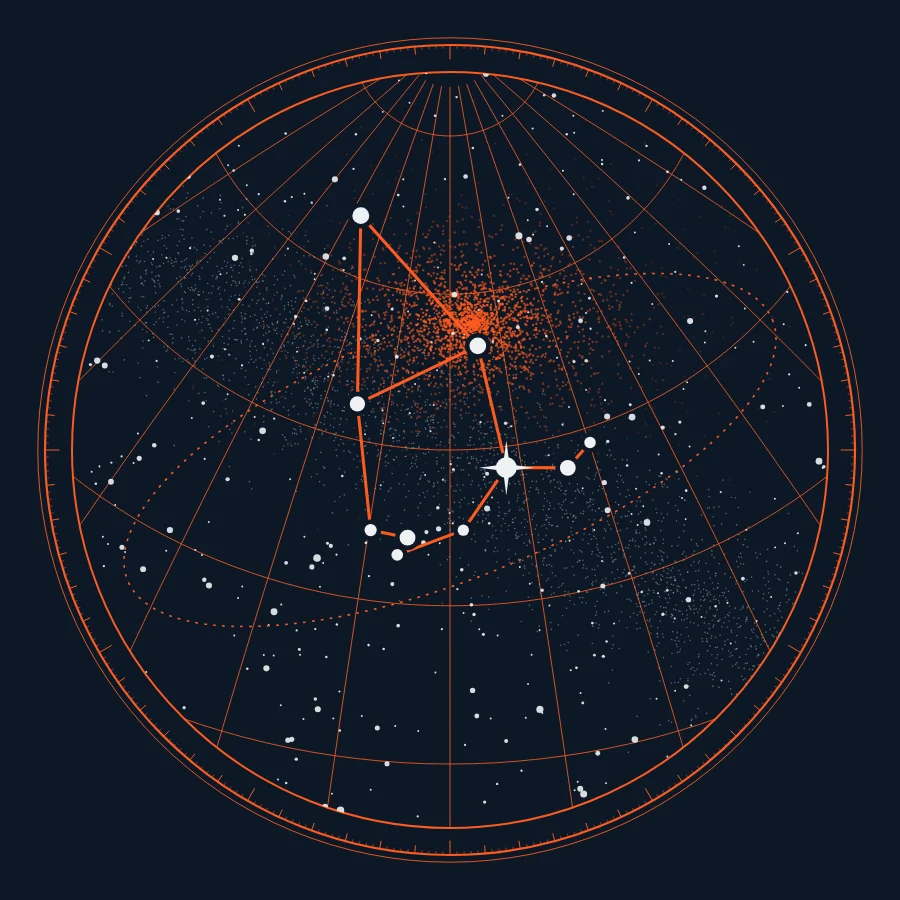 Airlock Glutathione packaging or constellation artwork