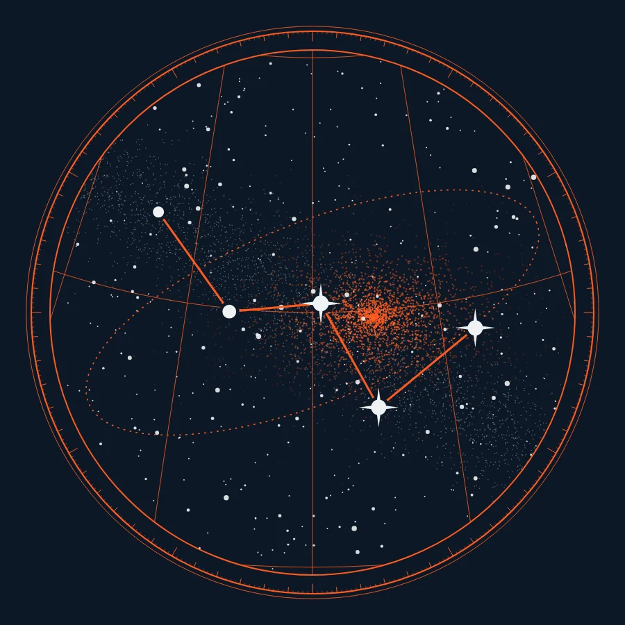 Dry Dock Glutamine packaging or constellation artwork